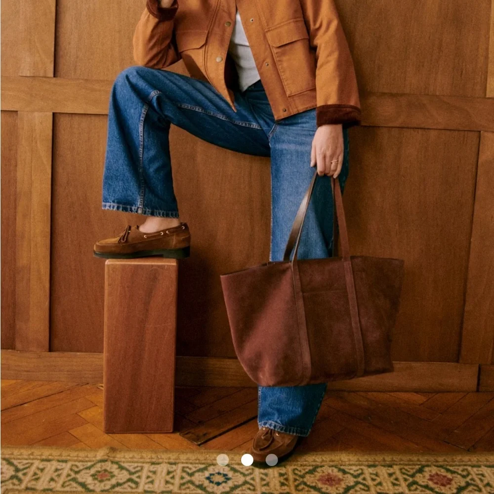 Sezane Gabin Bag Chocolate - Size TU - Picture 9 of 9